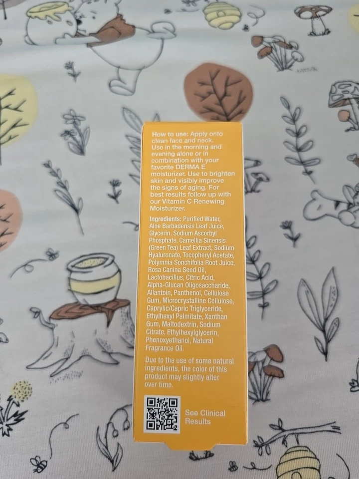 DERMA E Vitamin C Concentrated Serum with Hyaluronic Acid Vitamin E & Aloe Al... - Image 3 of 4