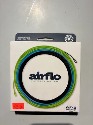 OLD VERSION; Airflo Superflo Streamer Max; WF8S; Ridge Tech 2.0; Fly Line