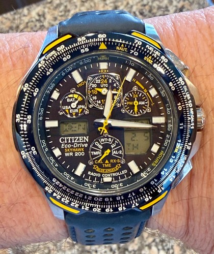 Citizen Promaster Blue Angels Skyhawk Atomic Time 200m Model: JY0064-00L