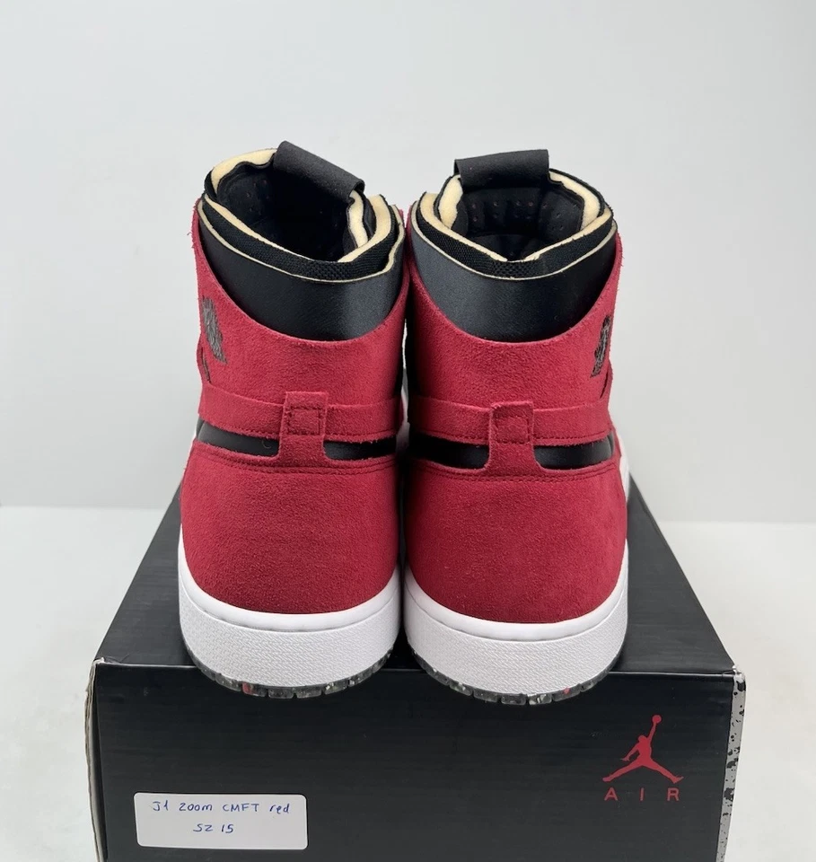 Talla 15 - Air Jordan 1 Zoom Comfort Gimnasio Alto Rojo❤️ ¡NUEVO! Foto 4 de 4