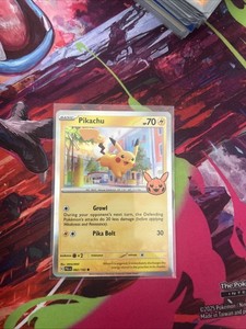 halloween pokemon cards pikachu Amazon.com: Pokemon - Pikachu 062/193 - Trick or Trade 2023 - Holo Foil main image 0