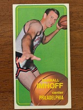 1970-71 Topps Darrall Imhoff #57 (EX) (See description)