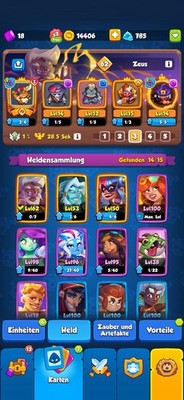 Rush Royale Account for Sale   High Level   Instant Access 