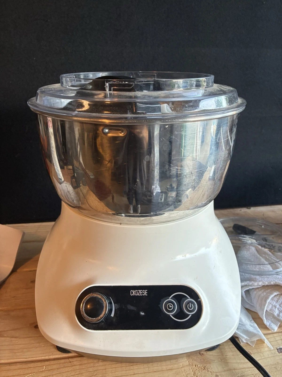 Ckozese Stand Mixer Works But Missing Egg Wisk
Opens in a new window or tab