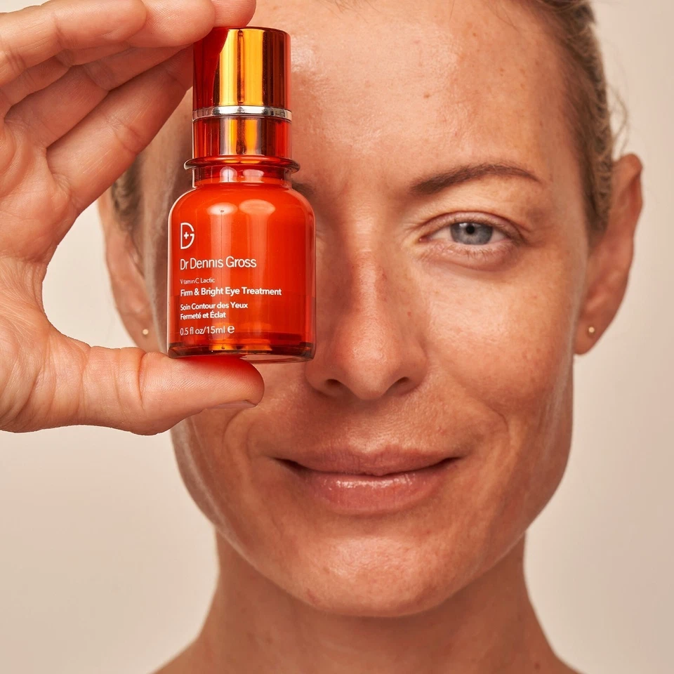 Новый Dr. Dennis Gross витамин C молочный твердый и яркий глаз лечение новый подлинный - Изображение 2 из 4
