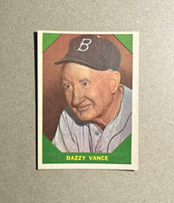 1960 Fleer #51 Dazzy Vance  Vintage Baseball Card! Near Mint