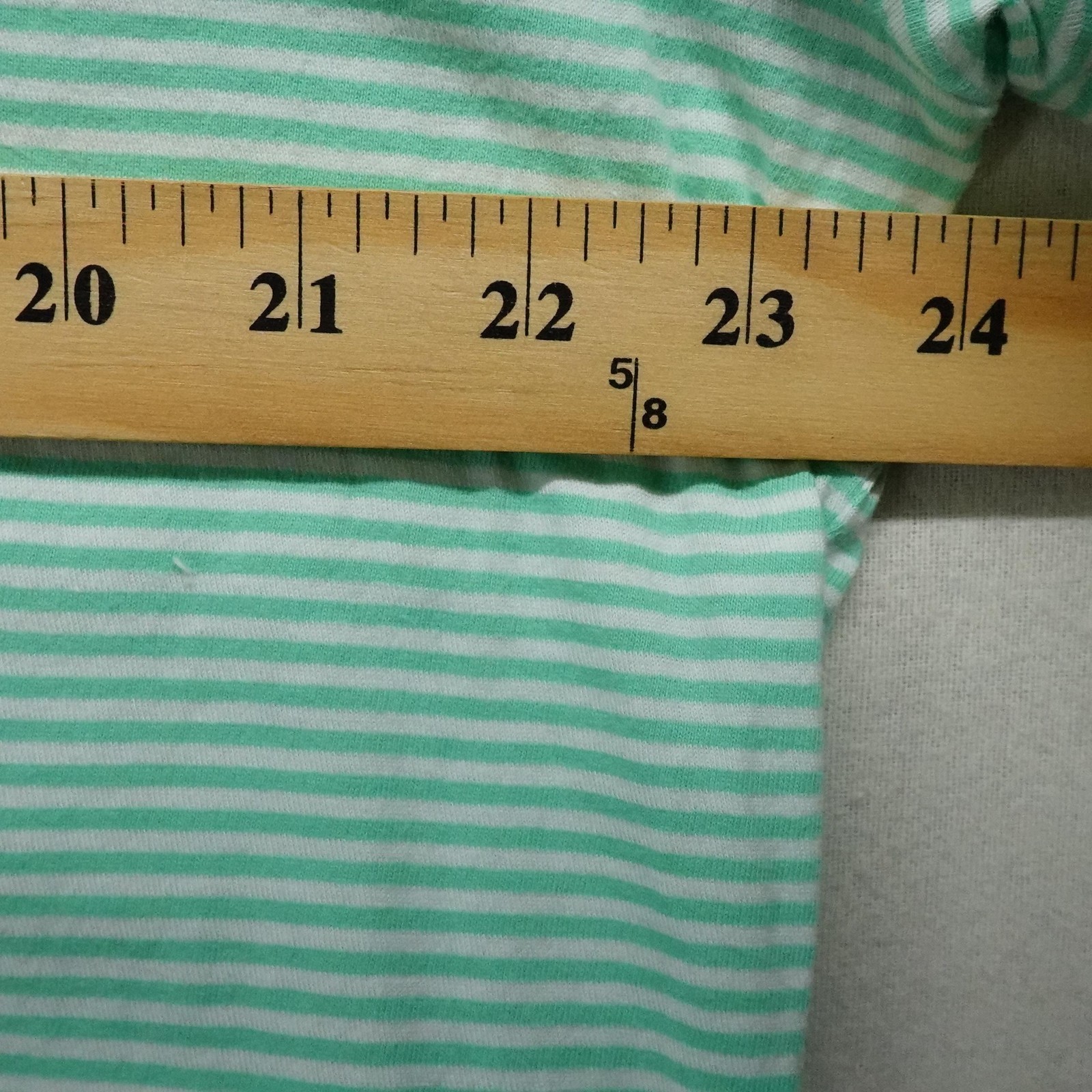 Johnnie-O Polo Shirt Mens XL Green White Stripe Cotton Soft Oakhurst Golf