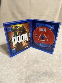 Doom PS4 NEAR MINT DISC tested + works (PlayStation 4, 2016)