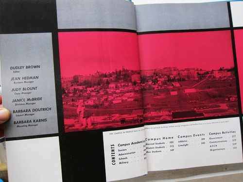 Chinook Washington State College Yearbook, 1958, Pullman, WA - Picture 3 of 5