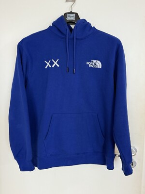 KAWS x The North Face Popover Hoodie Gr. L Pullover Sweatshirt 