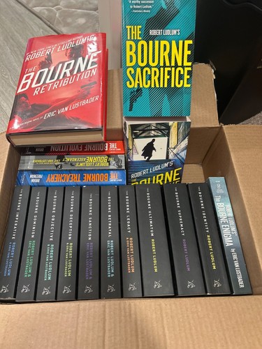Jason Bourne 17 Book Set By Robert Ludlum & Eric Van Lustbader - Fiction - PB
