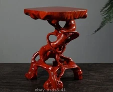 Naural Rosewood Root Carved Display Rack Bonsai Hard Wooden Base Decor