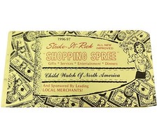 Ephemera Gift Book Strike-It-Rich Shopping Sp...