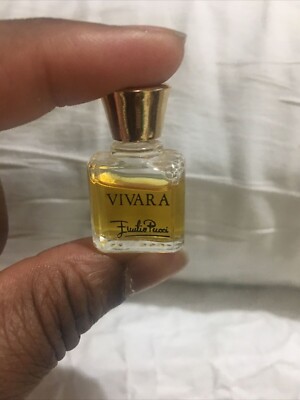 Emilio PUCCI VIVARA 2ml PARFUM Miniatur Vintage RAR Sammlerstück EINGESTELLT