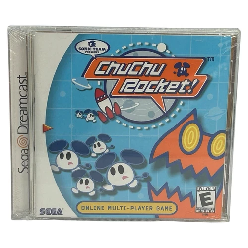 Chu Chu Rocket (Sega Dreamcast, 2000) Brand New Factory Sealed
