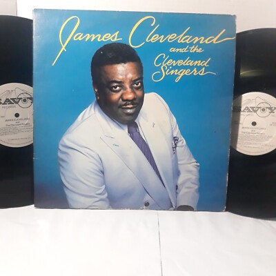 JAMES CLEVELAND AND THE CLEVELAND SINGERS 1982 2×LP Set Gatefold SAVOY SGL-7080