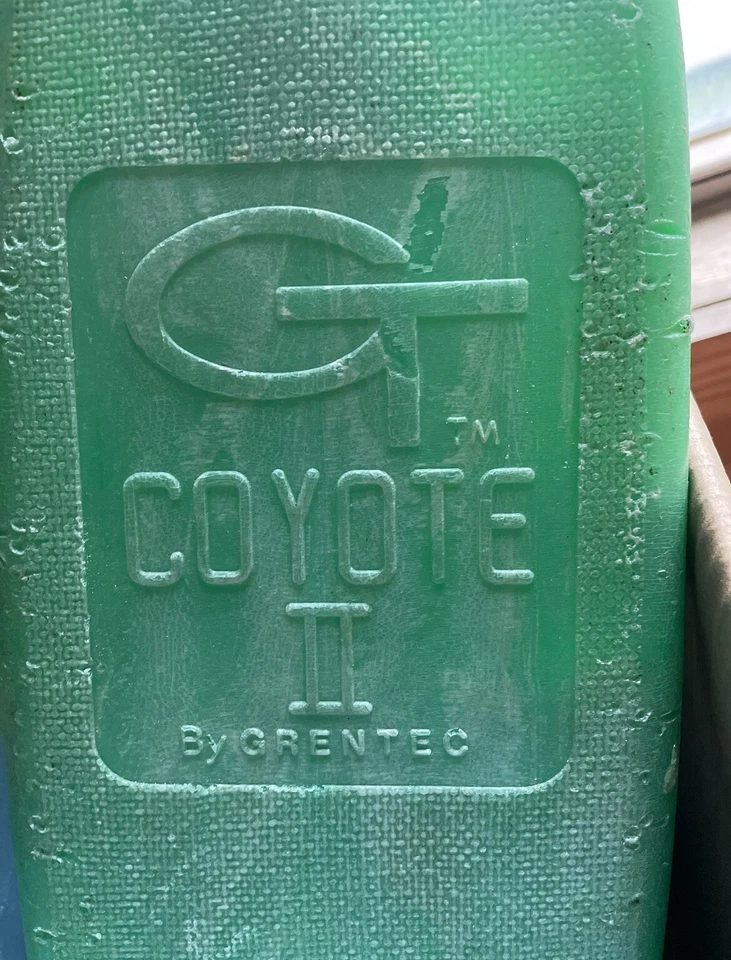 "Patineta de plástico Gentec GT Coyote II 2 años 70 vintage 24"" acera surf" Foto 3 de 3