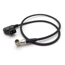 D-TAP to 0B 2pin Right Angle Male Power Cable 18" for Teradek Bond