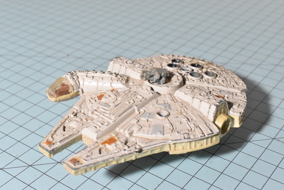 Star Wars Die Cast Millenium Falcon 1979 Kenner NO RADAR DISH | eBay