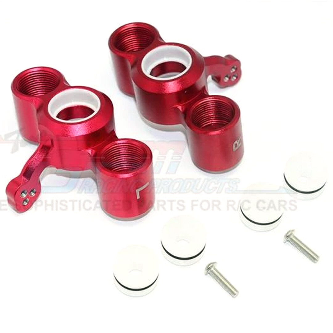 GPM Alum Front Knuckle Arms (8Ps) Red : Senton/Typhon/Talion