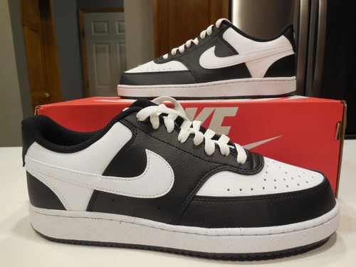 Men's Nike Court Vision Low Shoes -Panda- Style#HM9862 001 -Size 11.5 -NEW