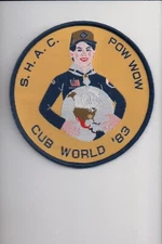 1983 SHAC Cub World Pow Wow patch