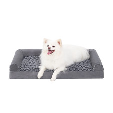 Orthopedic Memory Foam Dog Bed   29" with Waterproof, Washable Cover  Headrest