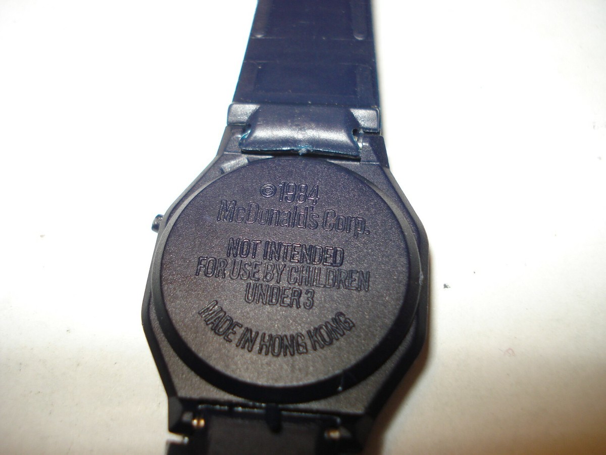 McDonald's 時計 The Official Ronald McDonald Watch 1984 Digital New Old