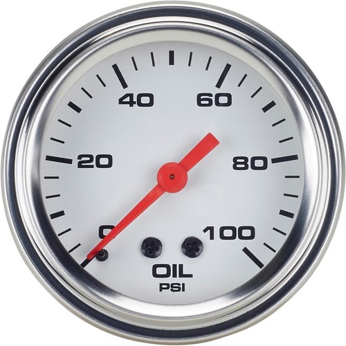Speedway 5 Gauge Set, 3-3/8" Mechanical Speedometer, 2-1/16" Gauges - Picture 8 of 13