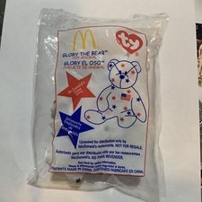 Ty Teenie Beanie Babies GLORY THE BEAR McDonalds Toy Retired 1999 SEALED