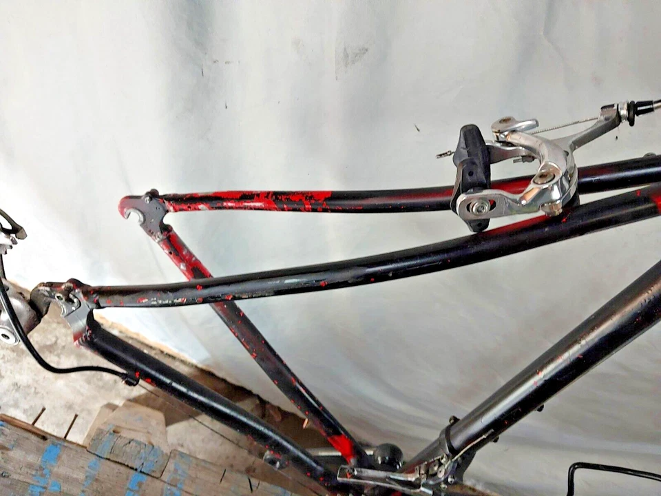 Juego de cuadro de bicicleta de carretera Fuji Finest Touring 2010 58 cm Brifters grandes envío rápido a Estados Unidos Foto 4 de 4