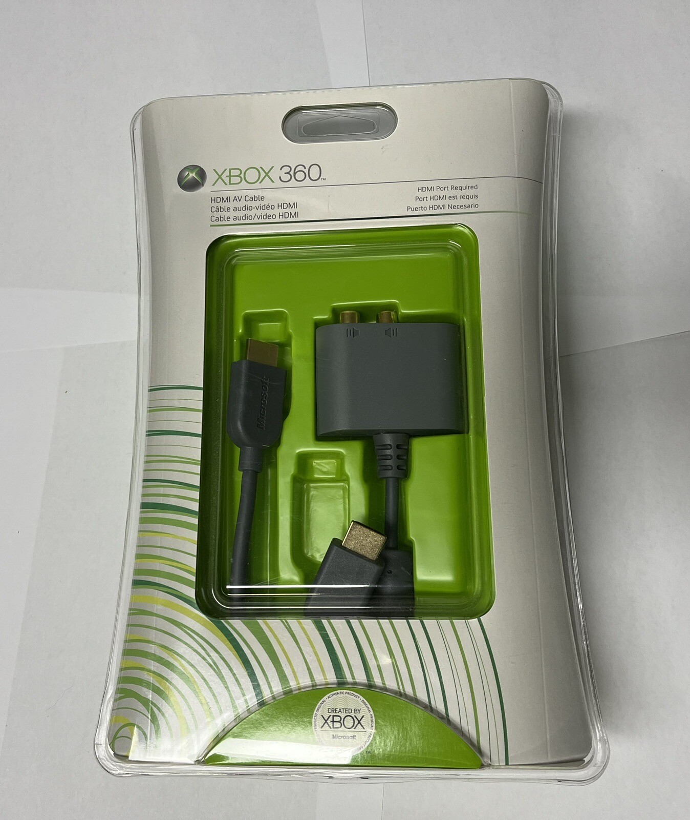 Xbox 360 HDMI AV Cable Audio Video High Definition Capability Of Your