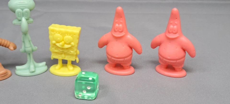 2002 SpongeBob Squarepants Wacky Race To The Krusty Krab Replacement Game Pieces - Image 2 of 4