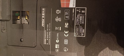Portátil Msi Ms-16 - Core i5 - Disco duro de 500 GB - Windows 10 - Notebook/Laptop - Imagen 7 de 13