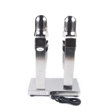 Double Head Milk Shake Machine Drink Milk Mixer Commercial 560W Stainless Steel