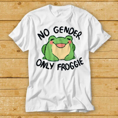 No Gender Only Froggie Frog Gay LGBT Pride Proud T-Shirt Bestseller 2423