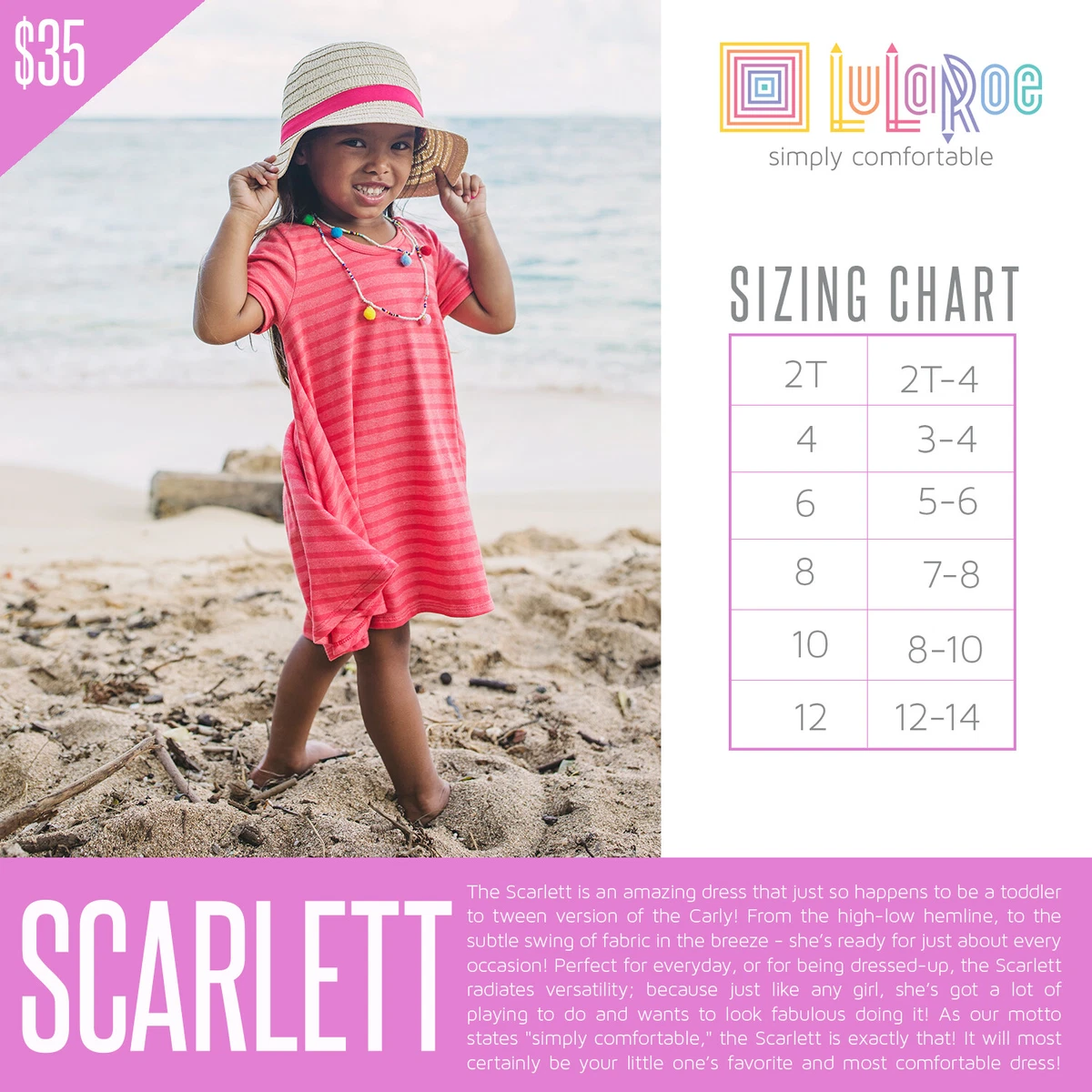 Lularoe kids scarlett hotsell