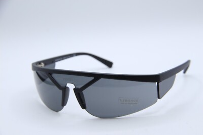 NEW VERSACE MOD. 4349 5079/87 BLACK AUTHENTIC FRAMES SUNGLASSES 125 MM
