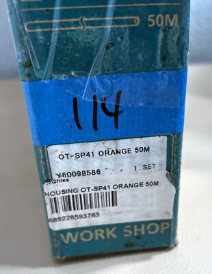 Gaine De Câble Shimano SP41 - 1 Mètre, Orange, 4mm, Pour Changement De Vitesses