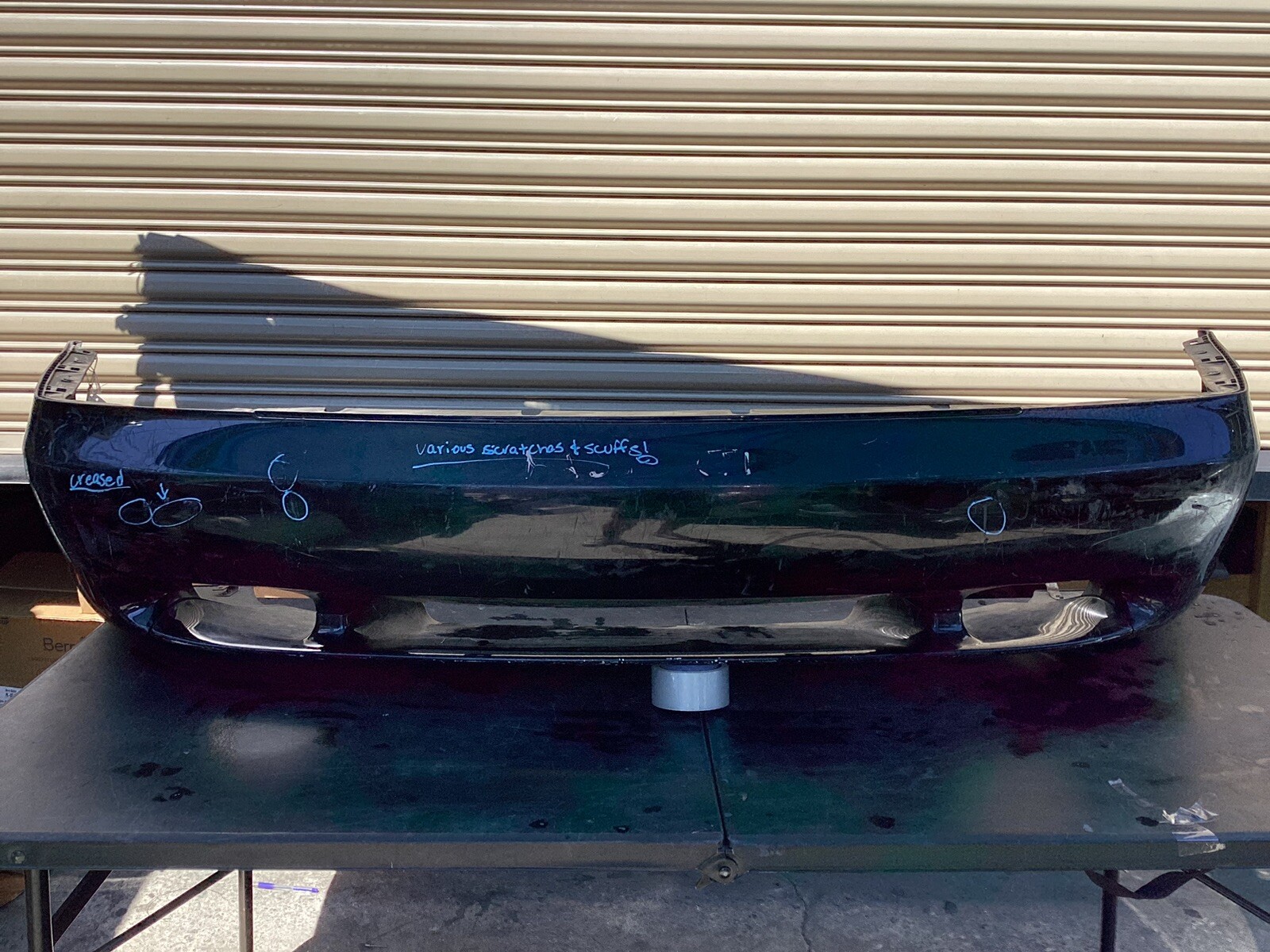 2002 2003 2004 2005 MASERATI QUATTROPORTE REAR BUMPER COVER OEM