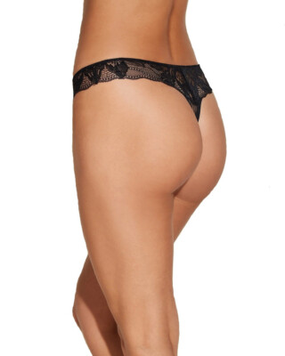 Cosabella Women's Paradiso Thong - Italian Lace Underwear With Floral Design