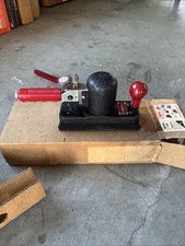 National Detroit Model 1100 Straight Line Pneumatic Sander Made In Usa Nos