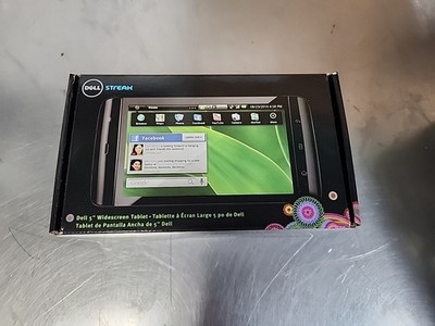 DELL Streak 5 widescreen tablet 5'' new android Navigation