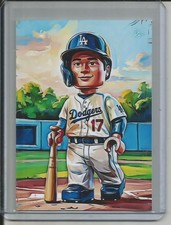 2025 Shohei Ohtani 8/10 Original Print art sketch card 