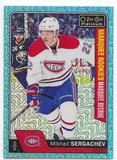 2016-17 Mikhail Sergachev OPC O-PEE-CHEE Platinum ICE BLUE TRAXX Rookie  #161