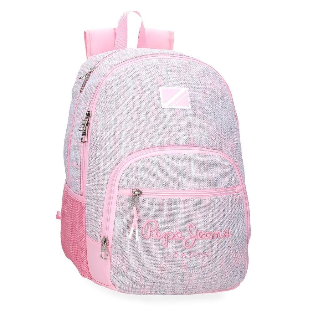 Sac à dos rose Miri Joumma Bags en polyester durable avec finitions renforcées