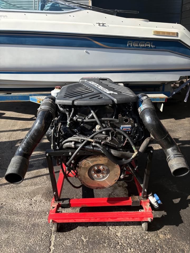 MERCRUISER 496 8.1L MAG HO MARINE ENGINE FRESHWATER | eBay