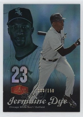 2006 Flair Showcase Legacy Blue /150 Jermaine Dye #130 0q3