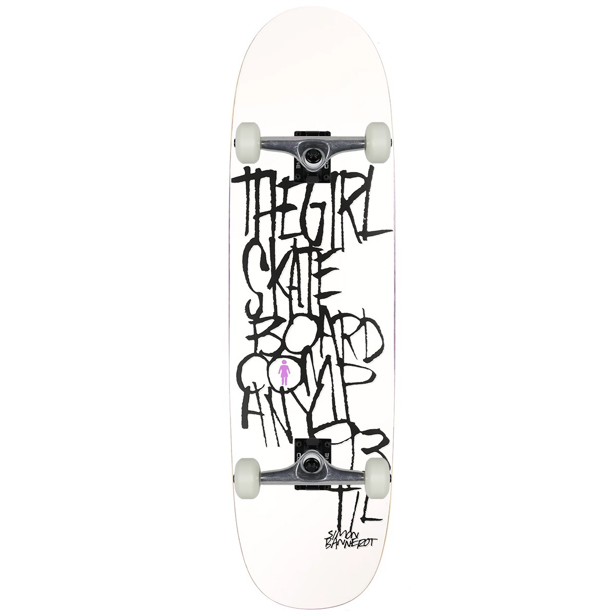 Girl Skateboard Assembly Bannerot Splinter Loveseat 9.0" x 32.375" Complete