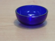 1-7/8" Round Cobalt Glass Open Salt Dip Cellar Insert Liner